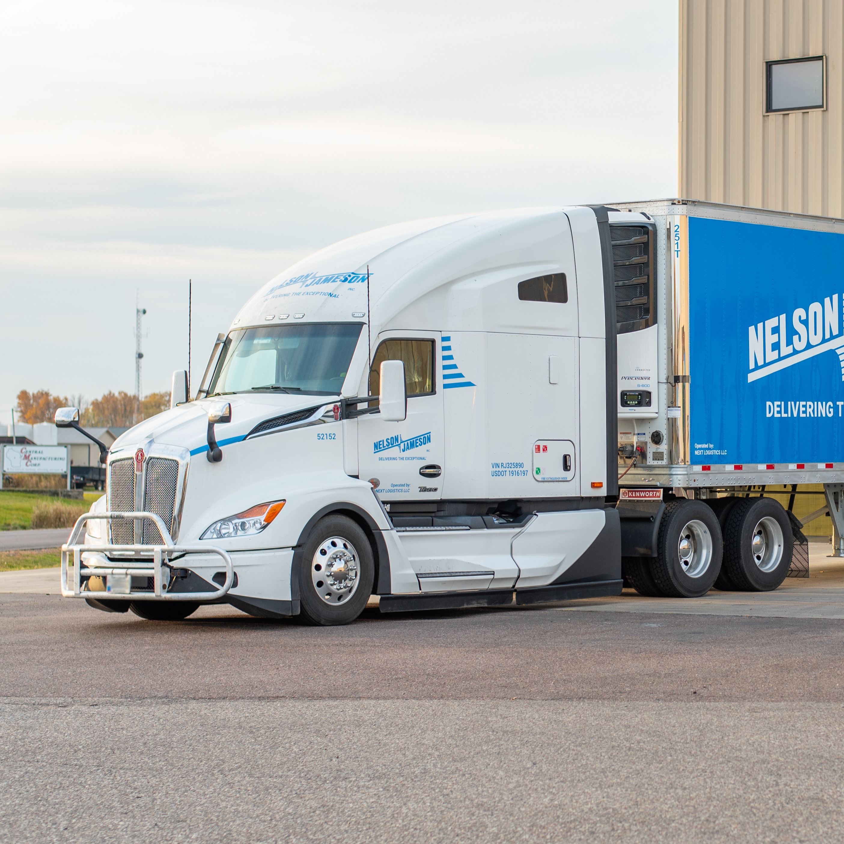 Nelson-Jameson-truck-backed-up-to-dock-door