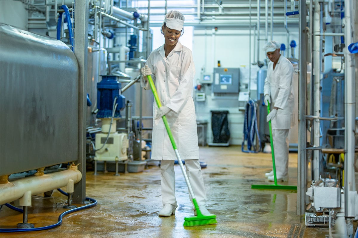 Color-Coded-Lime-Cleaning-Tools-in-factory