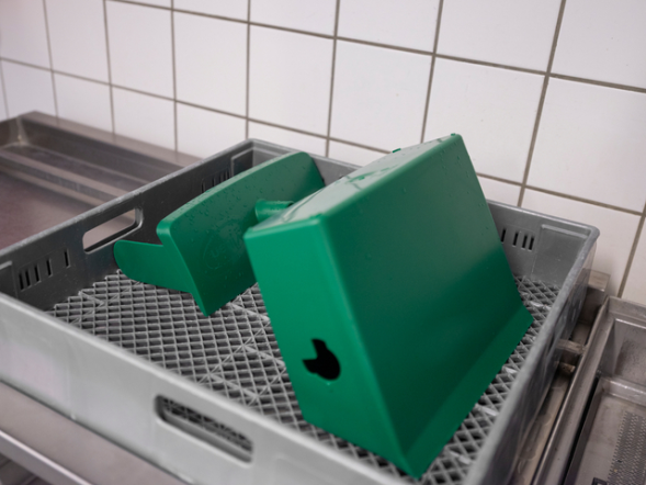 Compact Lobby Dustpan - Hygienic Design