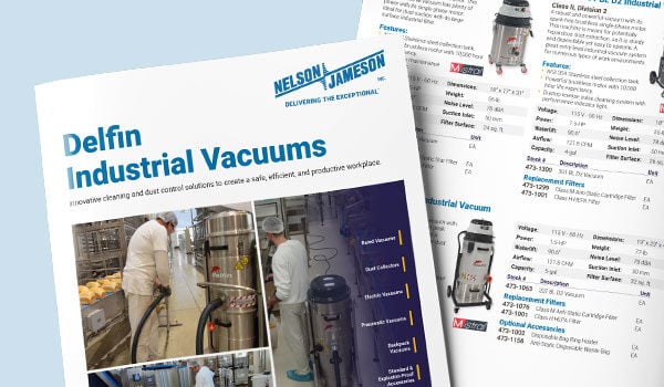 Delfin Industrial Vacuums