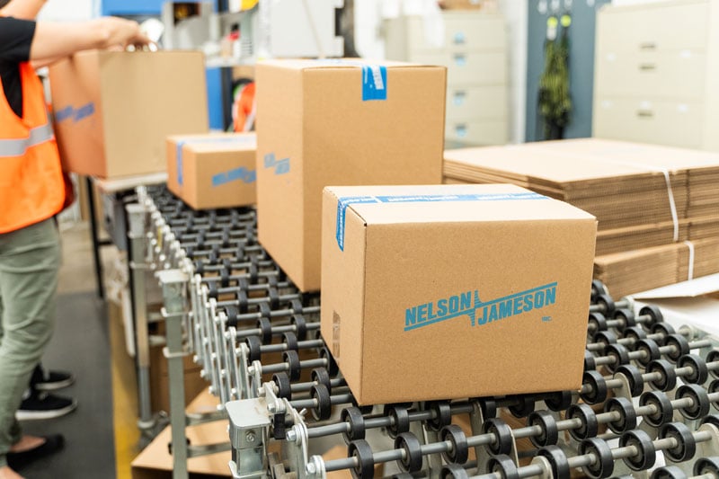 Taped-boxes
