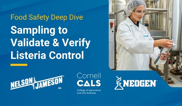 Virtual Session: Sampling to Validate and Verify Listeria Control