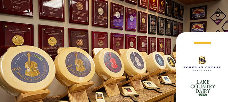 Lake Country Dairy Award-winning Cheese